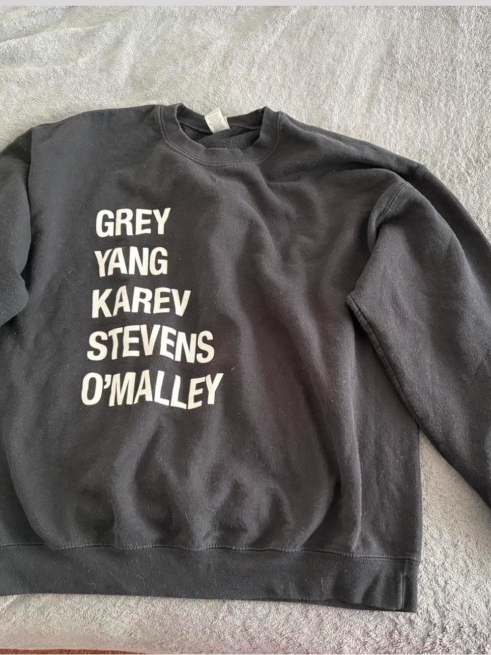 Grey’s Anatomy OG cast crewneck